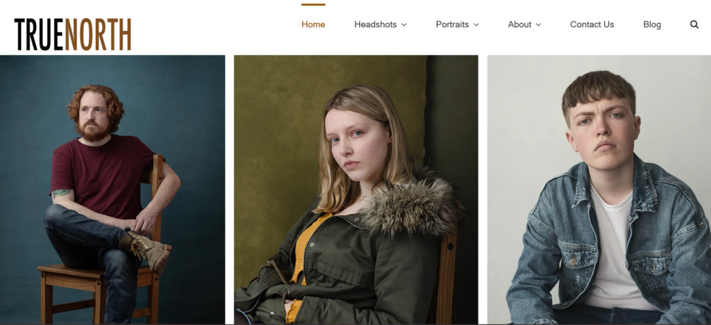 True North Studio homepage
