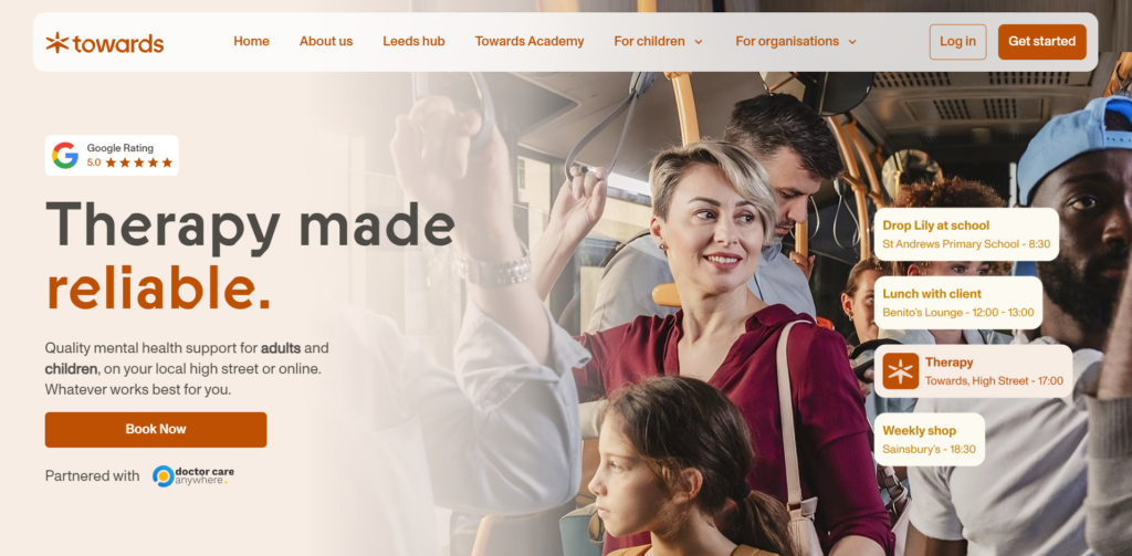 we are towards homepage